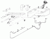 Toro 61-20RG01 (D-250) - D-250 10-Speed Tractor, 1976 Ersatzteile FUEL TANK AND FUEL LINES