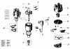 Toro 61-20RG01 (D-250) - D-250 10-Speed Tractor, 1976 Ersatzteile IGNITION DISTRIBUTOR (R-284)