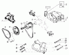 Toro 61-20RG01 (D-250) - D-250 10-Speed Tractor, 1976 Ersatzteile WATER PUMP