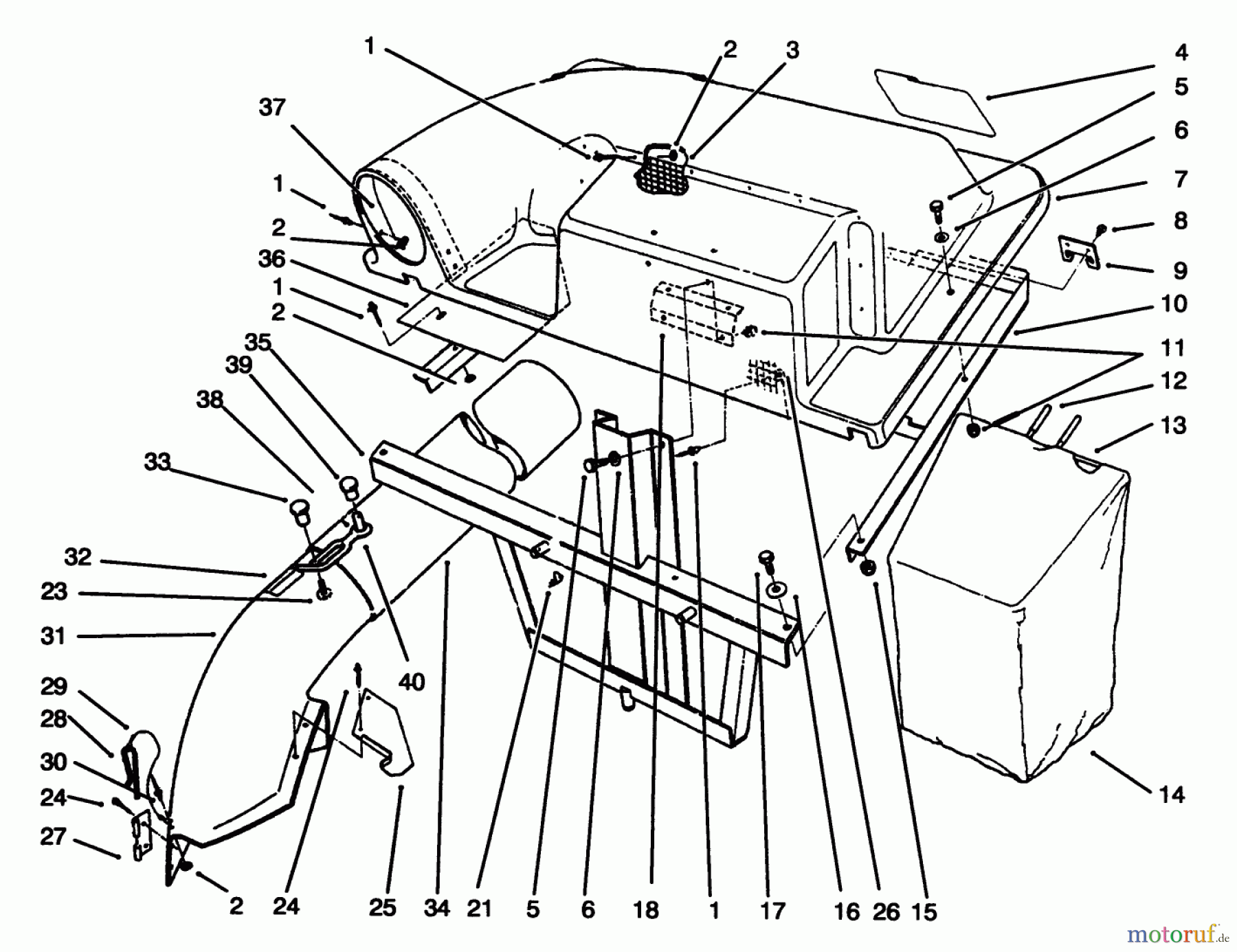  Toro Neu Accessories, Mower 79085 - Toro 32