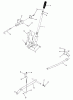 Toro 71-08K801 (B-60) - B-80 8-Speed Tractor, 1977 Ersatzteile LIFT LINKAGE