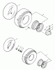 Toro 71-08K801 (B-60) - B-80 8-Speed Tractor, 1977 Ersatzteile WHEELS & TIRES