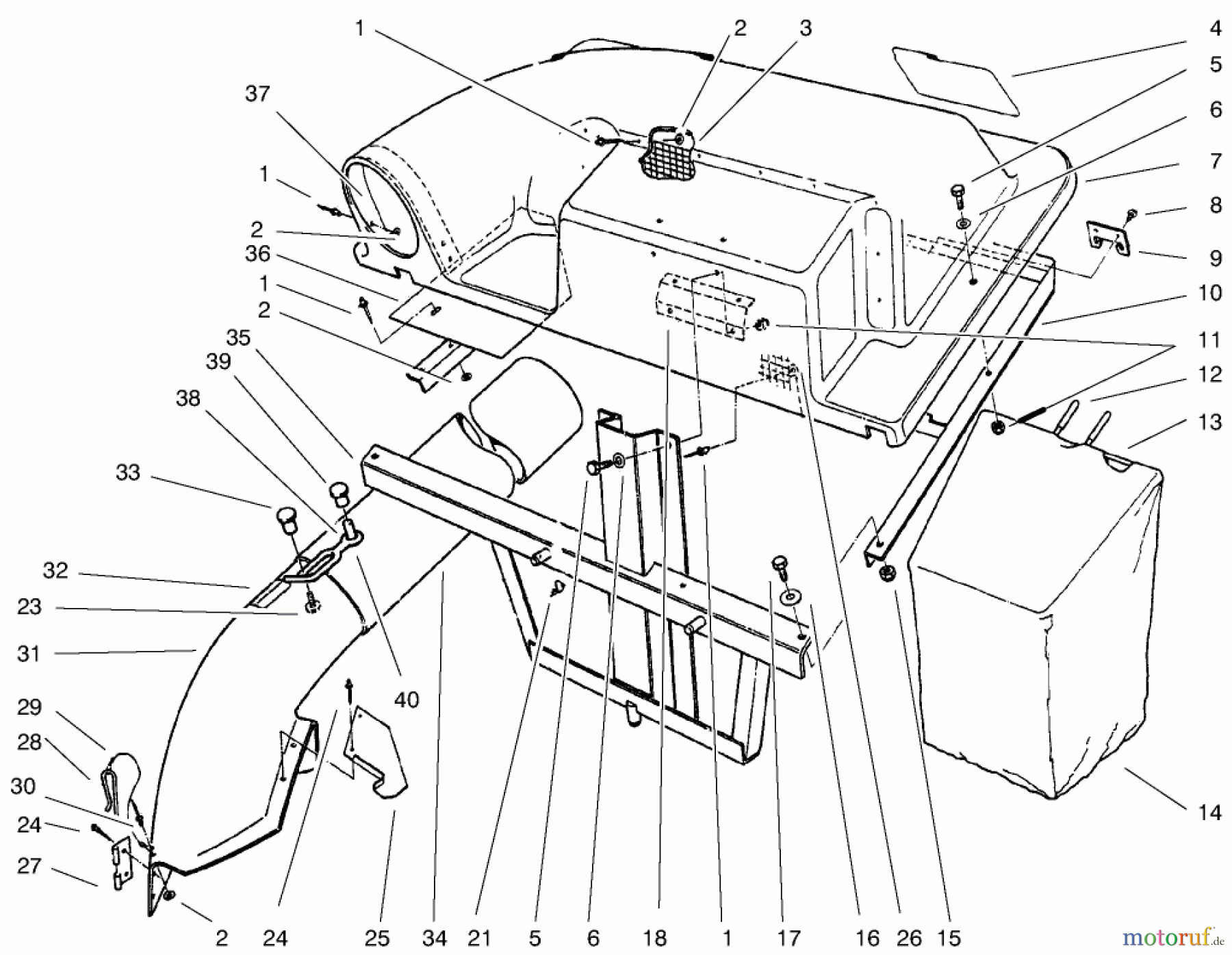  Toro Neu Accessories, Mower 79086 - Toro 32