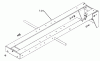 Toro 71-12KS01 (C-120) - C-120 Automatic Tractor, 1977 Ersatzteile FRAME ASSEMBLY