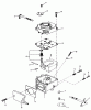 Toro 71-16OS01 (D-160) - D-160 Automatic Tractor, 1977 Ersatzteile D-160 ONAN ENGINE, CARBURETOR PARTS GROUP