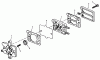 Toro 71-16OS01 (D-160) - D-160 Automatic Tractor, 1977 Ersatzteile D-160 ONAN ENGINE, FUEL PUMP PARTS GROUP