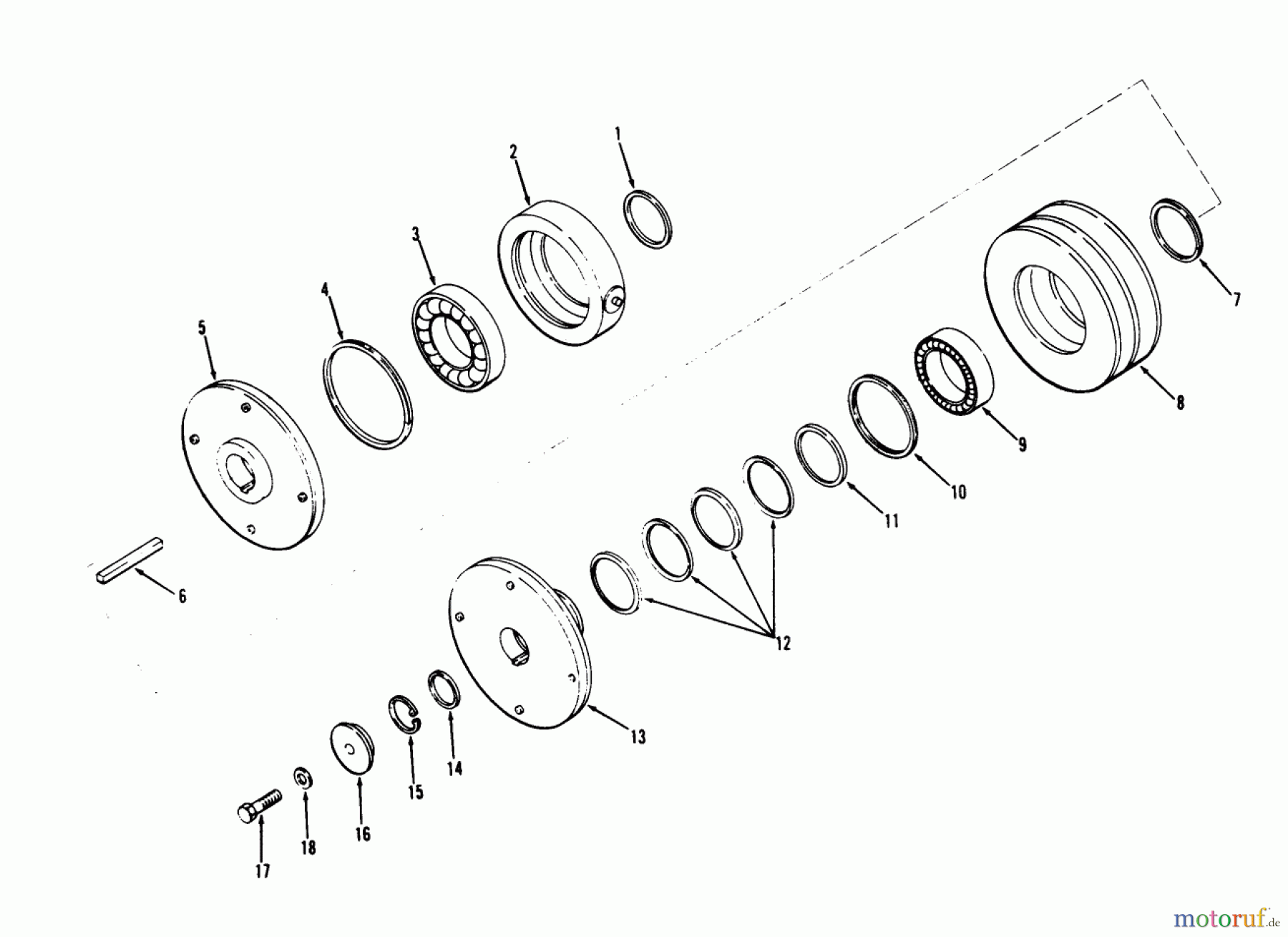 Toro Neu Mowers, Lawn & Garden Tractor Seite 1 71-16OS01 (D-160) - Toro D-160 Automatic Tractor, 1977 ELECTRIC PT0 CLUTCH (D-160)