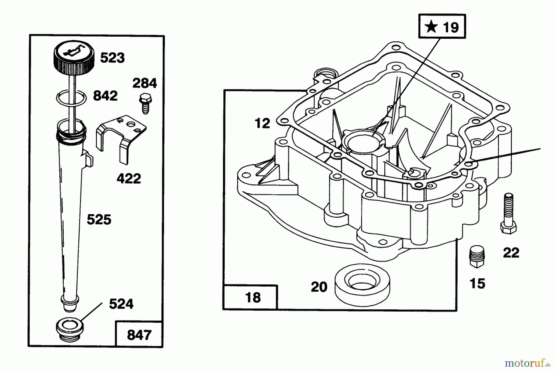  Toro Neu Mowers, Lawn & Garden Tractor Seite 1 71200 (12-32XL) - Toro 12-32XL Lawn Tractor, 1993 (3900001-3999999) ENGINE BRIGGS & STRATTON MODEL 254707-0128-01 #3