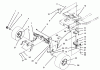 Toro 71140 (10-32XL) - 10-32XL Lawn Tractor, 1993 (3900001-3999999) Ersatzteile FRONT AXLE ASSEMBLY