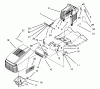 Toro 71140 (10-32XL) - 10-32XL Lawn Tractor, 1993 (3900001-3999999) Ersatzteile HOOD ASSEMBLY
