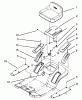 Toro 71140 (10-32XL) - 10-32XL Lawn Tractor, 1993 (3900001-3999999) Ersatzteile SEAT ASSEMBLY