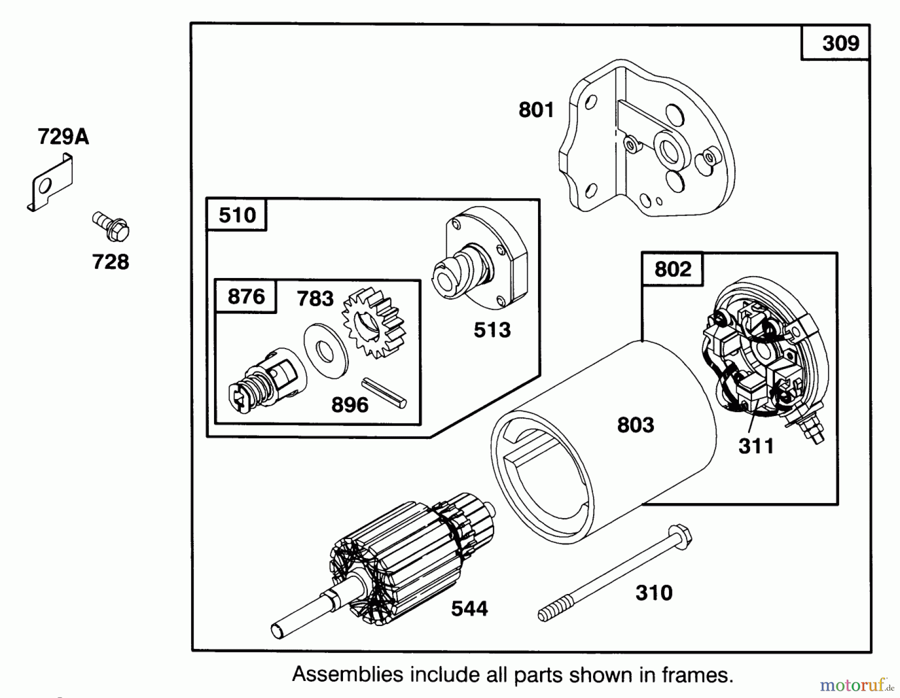 Toro Neu Mowers, Lawn & Garden Tractor Seite 1 71202 (12-38XL) - Toro 12-38XL Lawn Tractor, 1993 (3900001-3999999) ENGINE BRIGGS & STRATTON MODEL 286707-0452-01 #7