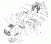 Toro 71202 (12-38XL) - 12-38XL Lawn Tractor, 1993 (3900001-3999999) Ersatzteile HOOD ASSEMBLY