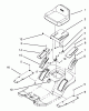 Toro 71202 (12-38XL) - 12-38XL Lawn Tractor, 1993 (3900001-3999999) Ersatzteile SEAT ASSEMBLY