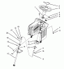 Toro 71202 (12-38XL) - 12-38XL Lawn Tractor, 1993 (3900001-3999999) Ersatzteile STEERING ASSEMBLY