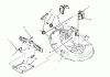 Toro 71203 (12-38HXL) - 12-38HXL Lawn Tractor, 1993 (3900001-3999999) Ersatzteile CABLE & COVER ASSEMBLY (38" CUTTING UNIT)