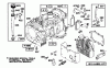 Toro 71203 (12-38HXL) - 12-38HXL Lawn Tractor, 1993 (3900001-3999999) Ersatzteile ENGINE BRIGGS & STRATTON MODEL 286707-0452-01 #1