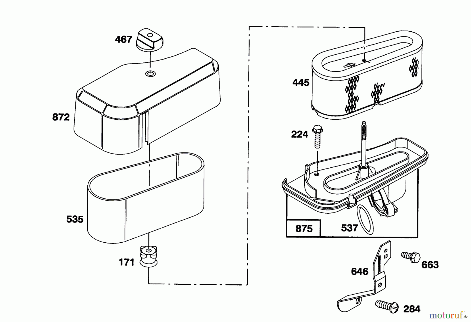 Toro Neu Mowers, Lawn & Garden Tractor Seite 1 71203 (12-38HXL) - Toro 12-38HXL Lawn Tractor, 1993 (3900001-3999999) ENGINE BRIGGS & STRATTON MODEL 286707-0452-01 #4