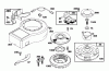 Toro 71203 (12-38HXL) - 12-38HXL Lawn Tractor, 1993 (3900001-3999999) Ersatzteile ENGINE BRIGGS & STRATTON MODEL 286707-0452-01 #6