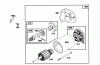 Toro 71203 (12-38HXL) - 12-38HXL Lawn Tractor, 1993 (3900001-3999999) Ersatzteile ENGINE BRIGGS & STRATTON MODEL 286707-0452-01 #7