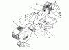 Toro 71203 (12-38HXL) - 12-38HXL Lawn Tractor, 1993 (3900001-3999999) Ersatzteile HOOD ASSEMBLY
