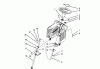 Toro 71203 (12-38HXL) - 12-38HXL Lawn Tractor, 1993 (3900001-3999999) Ersatzteile STEERING ASSEMBLY