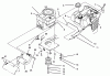 Toro 71182 (12-32XL) - 12-32XL Lawn Tractor, 1994 (4900001-4999999) Ersatzteile ENGINE ASSEMBLY
