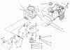 Toro 71200 (12-32XL) - 12-32XL Lawn Tractor, 1995 (5910001-5999999) Ersatzteile ENGINE ASSEMBLY