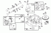 Toro 71200 (12-32XL) - 12-32XL Lawn Tractor, 1995 (5910001-5999999) Ersatzteile ENGINE BRIGGS & STRATTON MODEL 283707-0156-01 #2