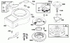 Toro 71200 (12-32XL) - 12-32XL Lawn Tractor, 1995 (5910001-5999999) Ersatzteile ENGINE BRIGGS & STRATTON MODEL 283707-0156-01 #6