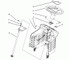 Toro 71200 (12-32XL) - 12-32XL Lawn Tractor, 1995 (5910001-5999999) Ersatzteile STEERING ASSEMBLY