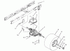 Toro 71200 (12-32XL) - 12-32XL Lawn Tractor, 1995 (5910001-5999999) Ersatzteile TRANSAXLE ASSEMBLY