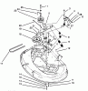 Toro 71202 (12-38XL) - 12-38XL Lawn Tractor, 1994 (4900001-4999999) Ersatzteile BRAKE ASSEMBLY (38" CUTTING UNIT)
