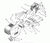 Toro 71202 (12-38XL) - 12-38XL Lawn Tractor, 1994 (4900001-4999999) Ersatzteile HOOD ASSEMBLY