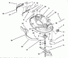 Toro 71202 (12-38XL) - 12-38XL Lawn Tractor, 1994 (4900001-4999999) Ersatzteile HOUSING & SPINDLE ASSEMBLY (38" CUTTING UNIT) (MODEL NO. 71184 ONLY)