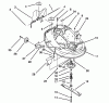 Toro 71202 (12-38XL) - 12-38XL Lawn Tractor, 1994 (4900001-4999999) Ersatzteile HOUSING & SPINDLE ASSEMBLY (38" CUTTING UNIT) (MODEL NO. 71202 ONLY)