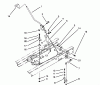 Toro 71202 (12-38XL) - 12-38XL Lawn Tractor, 1994 (4900001-4999999) Ersatzteile SHIFT ASSEMBLY