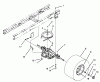 Toro 71202 (12-38XL) - 12-38XL Lawn Tractor, 1994 (4900001-4999999) Ersatzteile TRANSAXLE ASSEMBLY