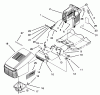 Toro 71184 (12-38XL) - 12-38XL Lawn Tractor, 1995 (5900001-5910000) Ersatzteile HOOD ASSEMBLY