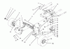 Toro 71184 (12-38XL) - 12-38XL Lawn Tractor, 1996 (6900001-6999999) Ersatzteile FRONT AXLE ASSEMBLY