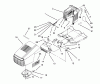 Toro 71184 (12-38XL) - 12-38XL Lawn Tractor, 1996 (6900001-6999999) Ersatzteile HOOD ASSEMBLY