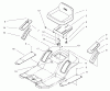 Toro 71205 (13-38XL) - 13-38XL Lawn Tractor, 1996 (6900001-6999999) Ersatzteile SEAT ASSEMBLY