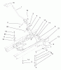 Toro 71205 (13-38XL) - 13-38XL Lawn Tractor, 1996 (6900001-6999999) Ersatzteile SHIFT ASSEMBLY