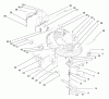 Toro 71185 (13-38XL) - 13-38XL Lawn Tractor, 1997 (7900001-7999999) Ersatzteile DECK ASSEMBLY (38" CUTTING UNIT)