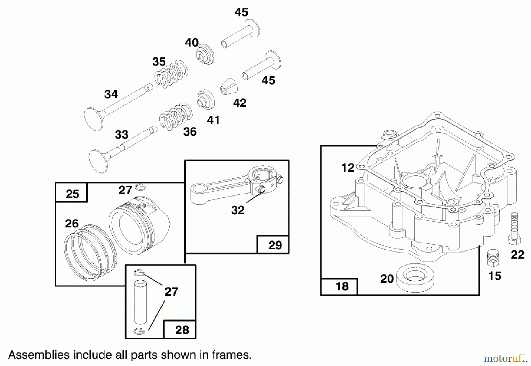 Toro Neu Mowers, Lawn & Garden Tractor Seite 1 71185 (13-38XL) - Toro 13-38XL Lawn Tractor, 1997 (7900001-7999999) ENGINE BRIGGS & STRATTON MODEL 28M707-0127-01 #3