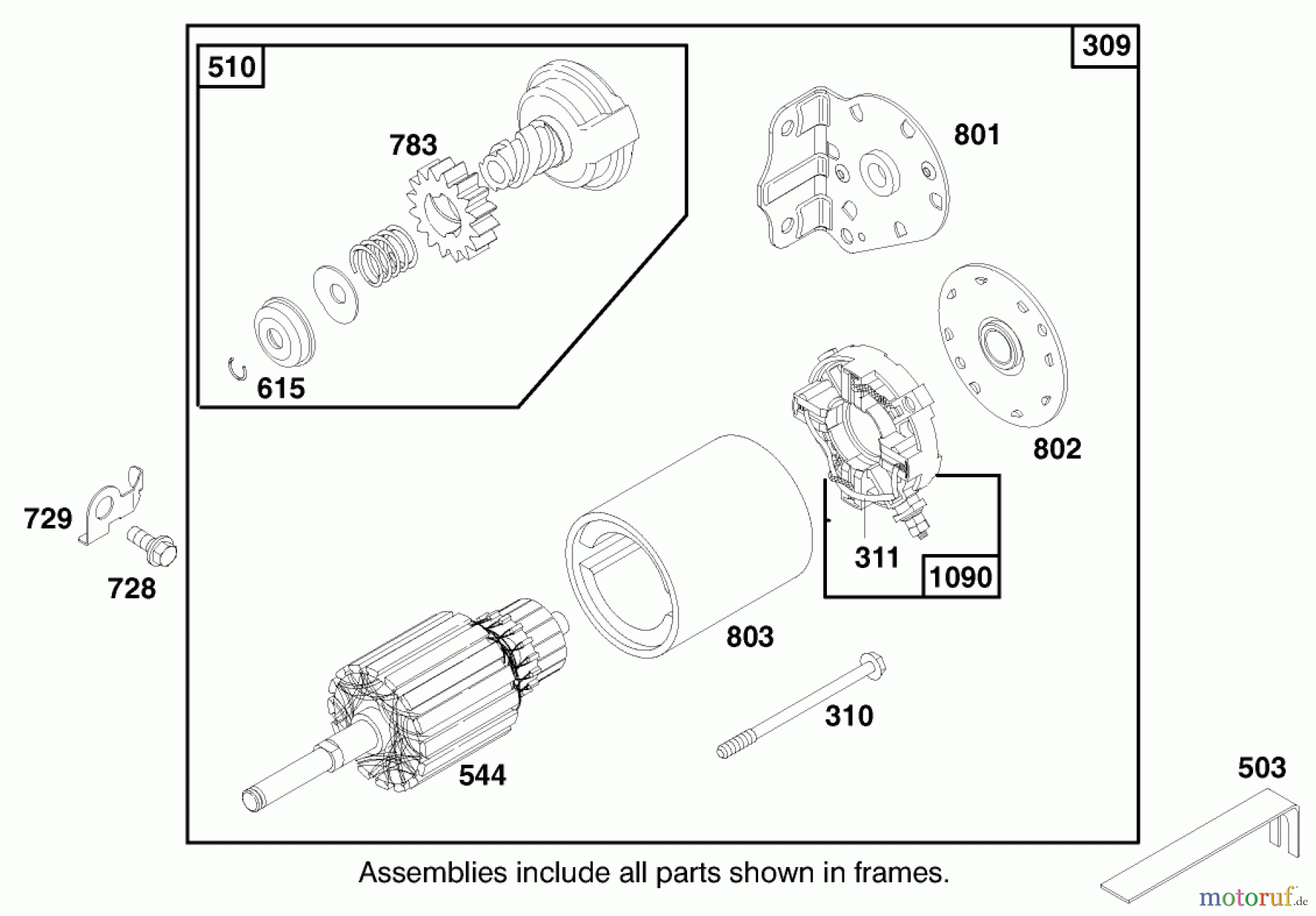 Toro Neu Mowers, Lawn & Garden Tractor Seite 1 71185 (13-38XL) - Toro 13-38XL Lawn Tractor, 1997 (7900001-7999999) ENGINE BRIGGS & STRATTON MODEL 28M707-0127-01 #8