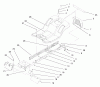 Toro 71185 (13-38XL) - 13-38XL Lawn Tractor, 1997 (7900001-7999999) Ersatzteile FRAME ASSEMBLY