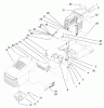 Toro 71185 (13-38XL) - 13-38XL Lawn Tractor, 1997 (7900001-7999999) Ersatzteile HOOD ASSEMBLY