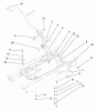 Toro 71185 (13-38XL) - 13-38XL Lawn Tractor, 1997 (7900001-7999999) Ersatzteile SHIFT ASSEMBLY