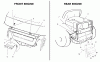 Toro 79096 - 32" Easy Empty Bagger w/Blade, RER/XL, 1996 (6900001-6999999) Ersatzteile MOUNTING HARDWARE